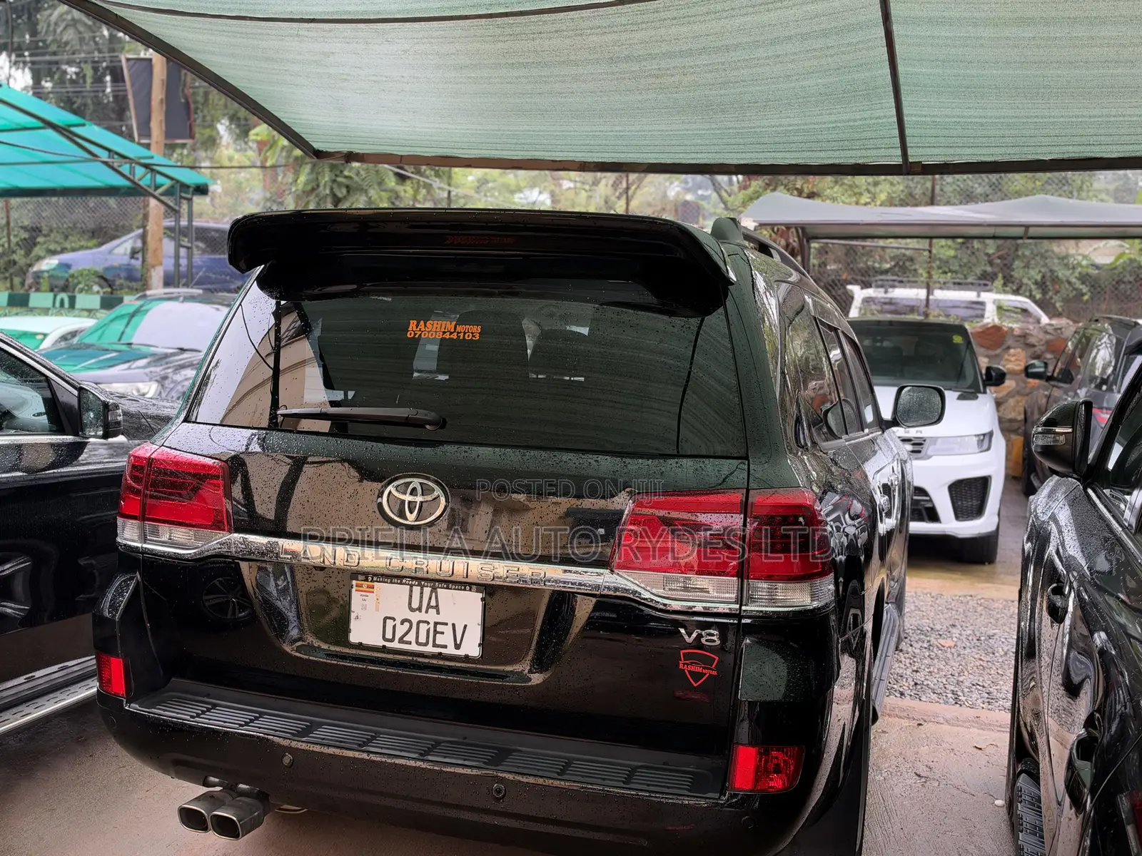 Toyota Land Cruiser Prado 2011 Matt Black