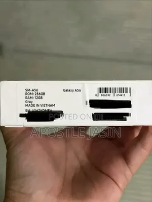 New Samsung Galaxy A56 256 GB Gray