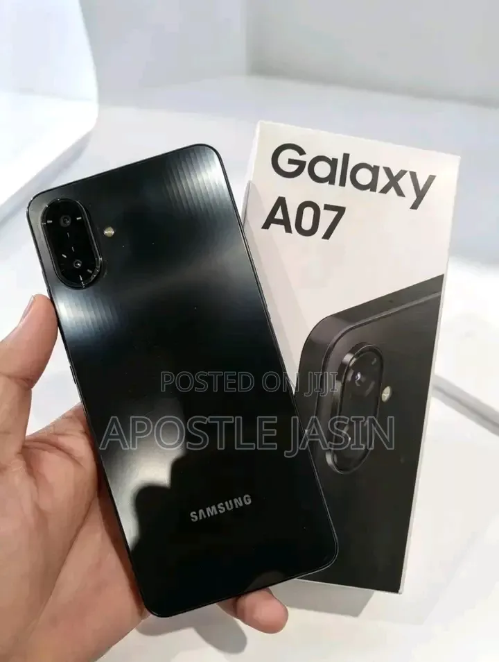 New Samsung Galaxy A07 5G 128 GB Black