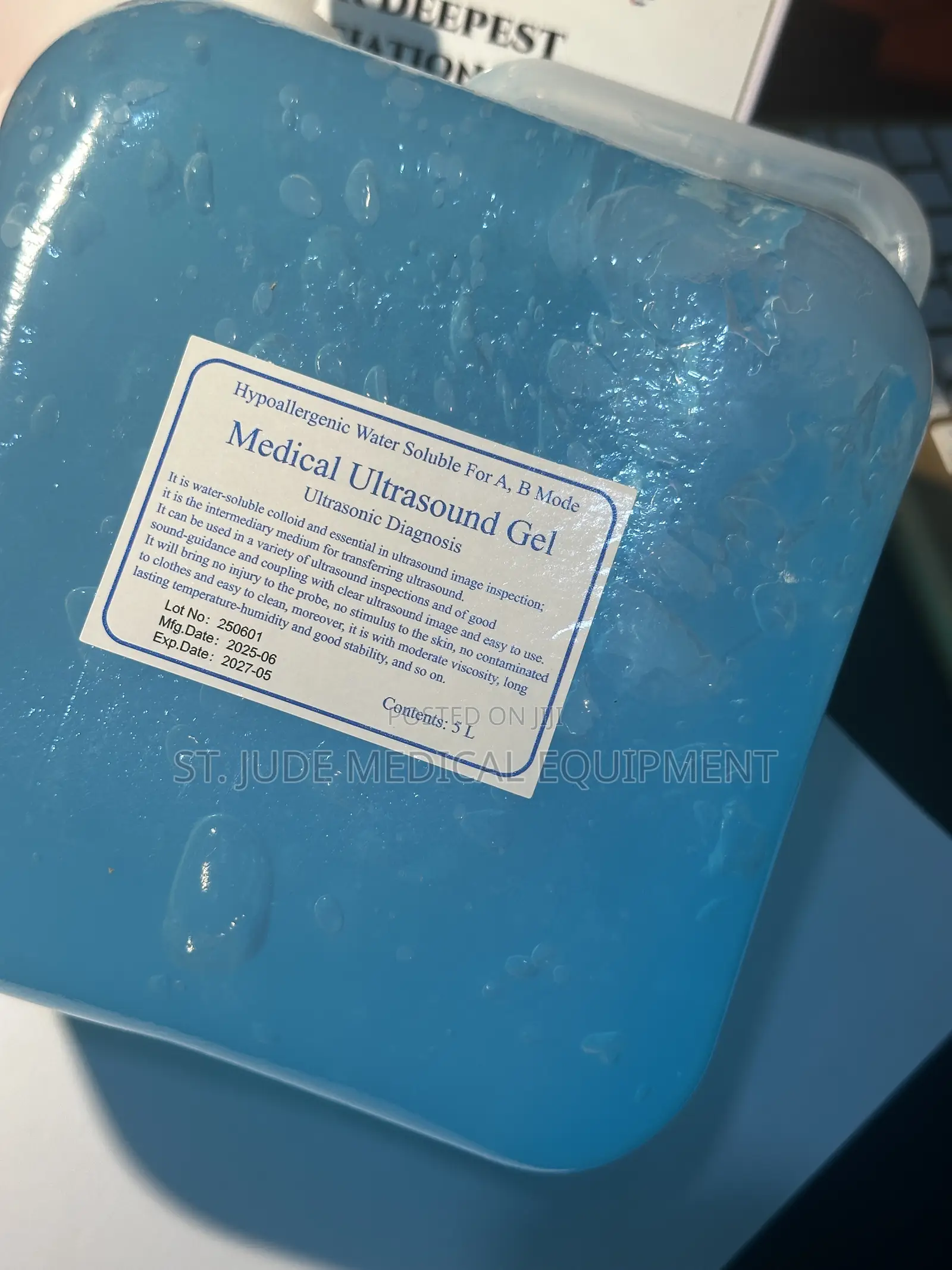 Medical Ultrasound Gel