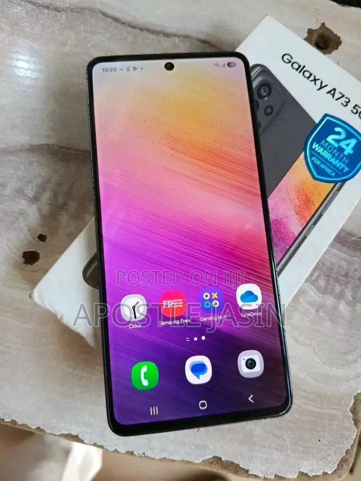 New Samsung Galaxy A73 5G 256 GB Black