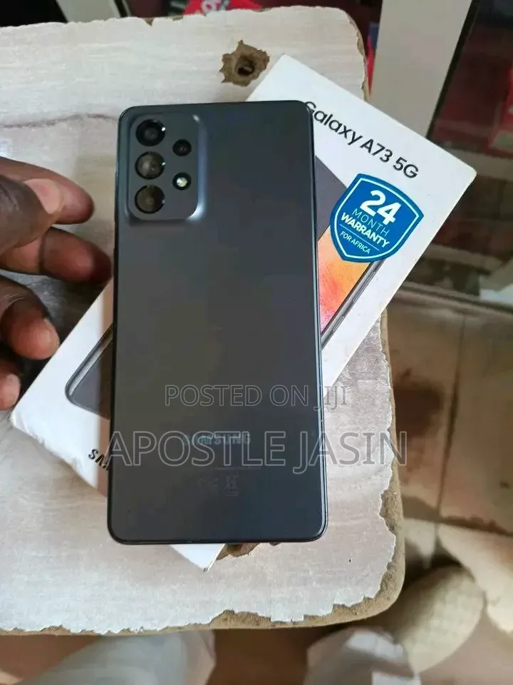 New Samsung Galaxy A73 5G 256 GB Black