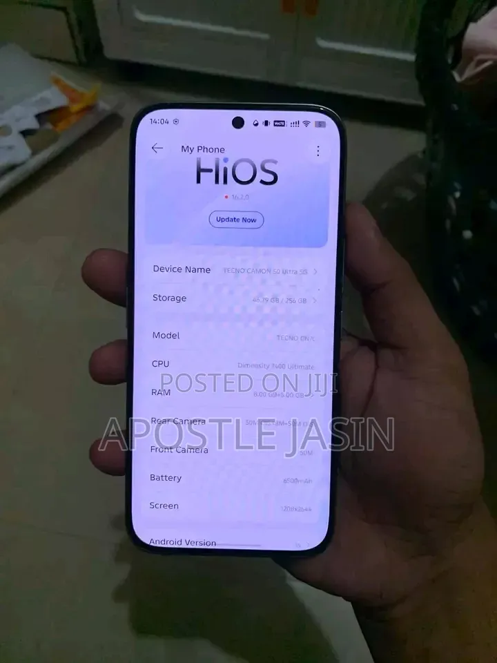 New Tecno Camon 50 Ultra 256 GB Gray