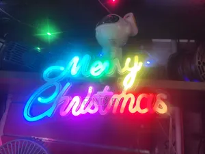 Neon Light Merry Christmas for Neon Sign Christmas Hat