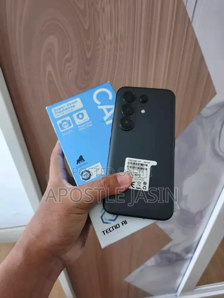 New Tecno Camon 50 Ultra 256 GB Black