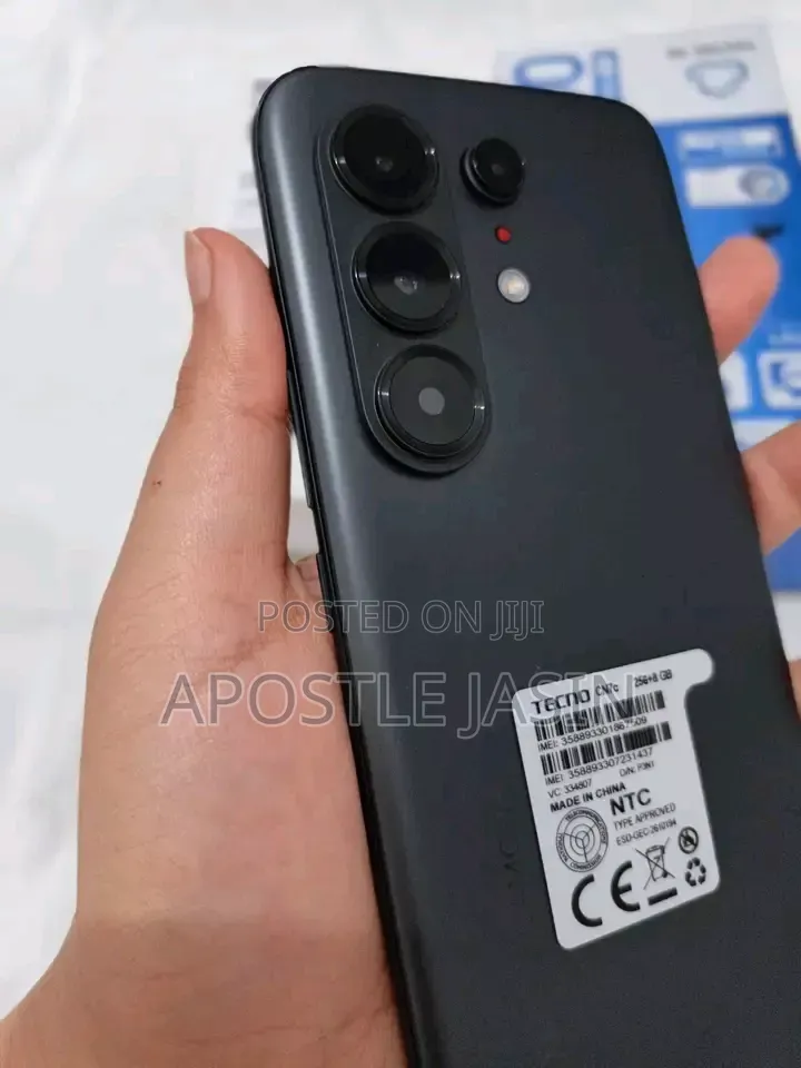 New Tecno Camon 50 Ultra 256 GB Black
