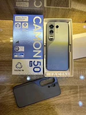 New Tecno Camon 50 Pro 256 GB Black
