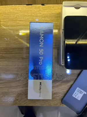 New Tecno Camon 50 Pro 256 GB Black