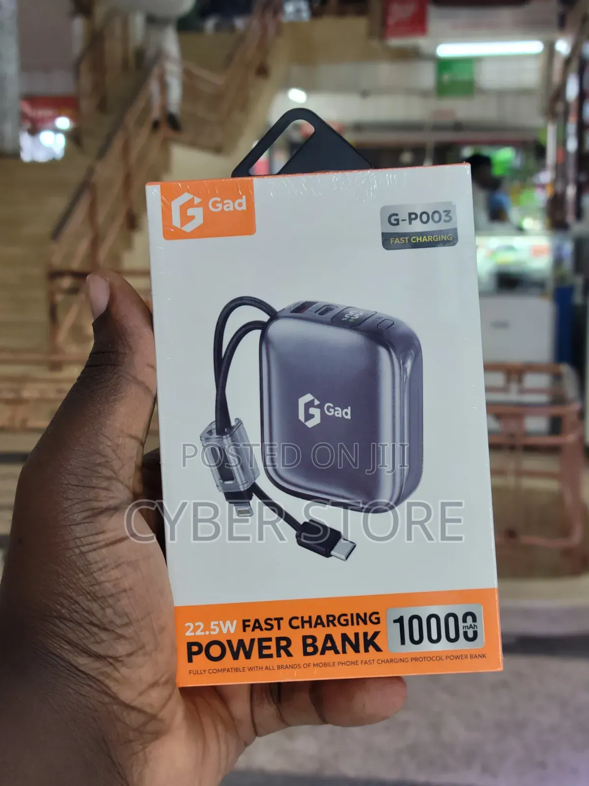 Gad G-P003 10000mAh Power Bank With 22.5W Fast Charging