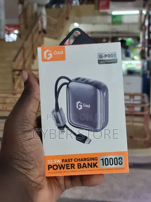 Gad G-P003 10000mAh Power Bank With 22.5W Fast Charging