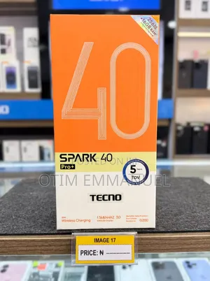 New Tecno Spark 40 Pro+ 256 GB Gray