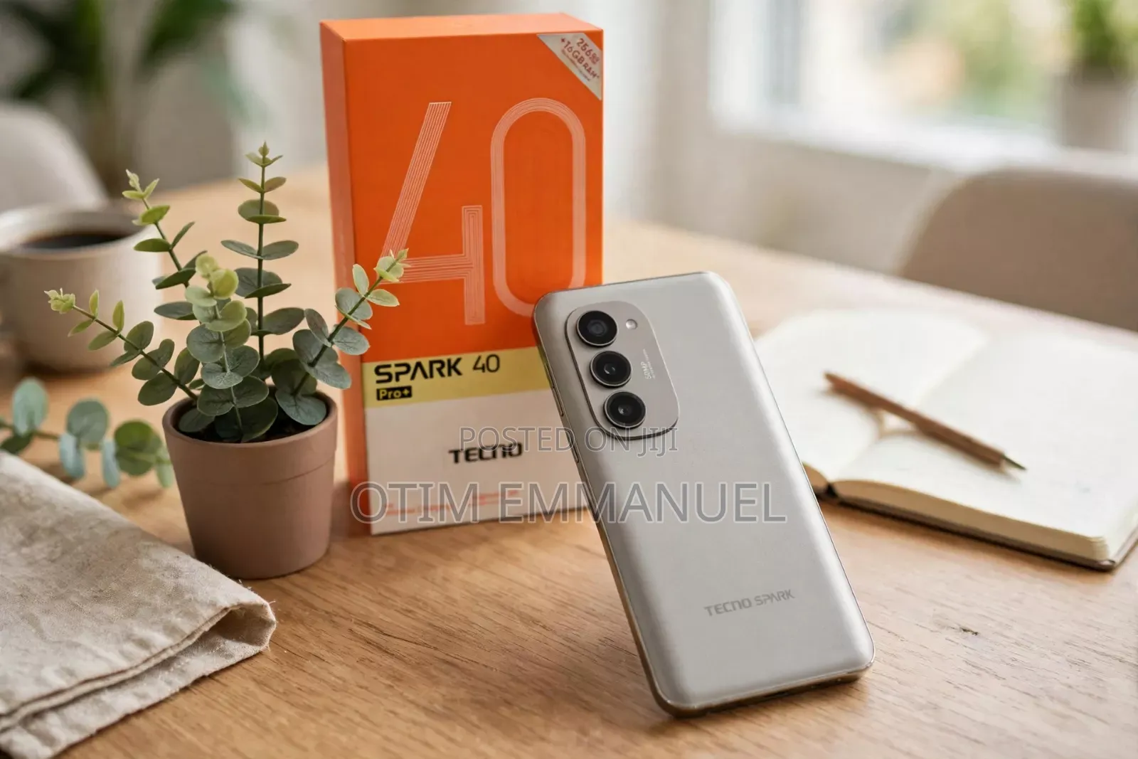 New Tecno Spark 40 Pro+ 256 GB Gray