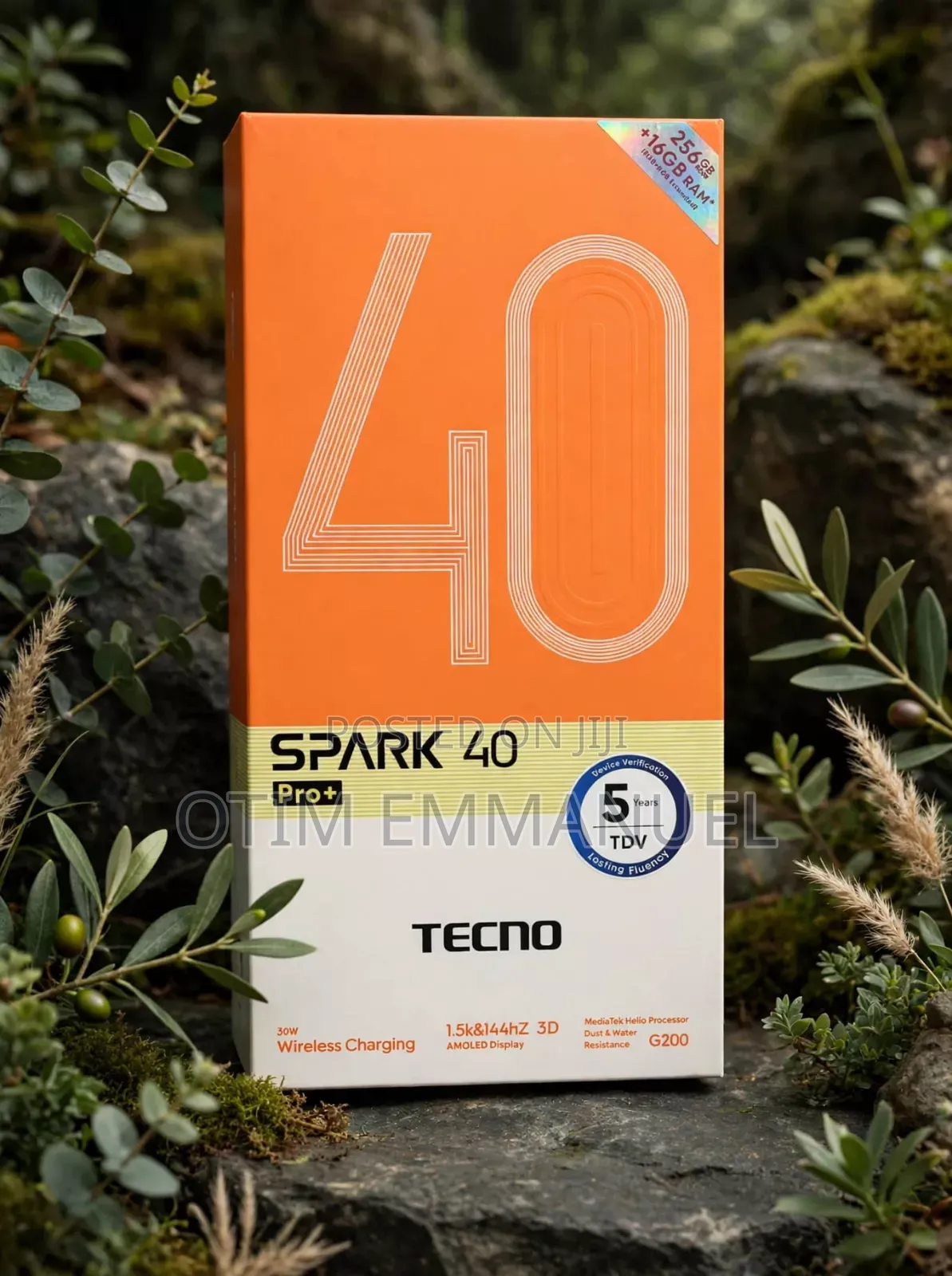 New Tecno Spark 40 Pro+ 256 GB Bronze
