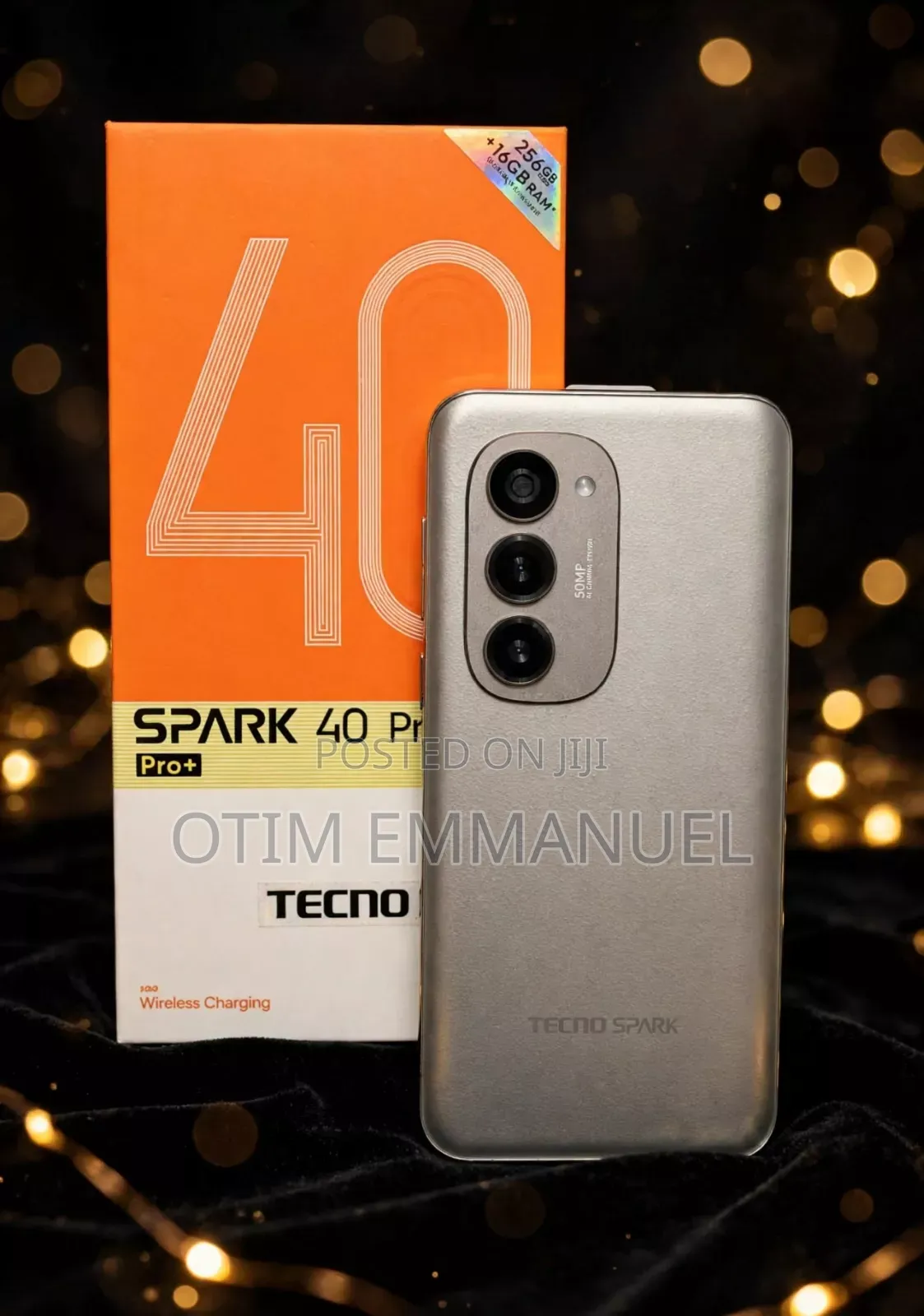 New Tecno Spark 40 Pro+ 256 GB Bronze