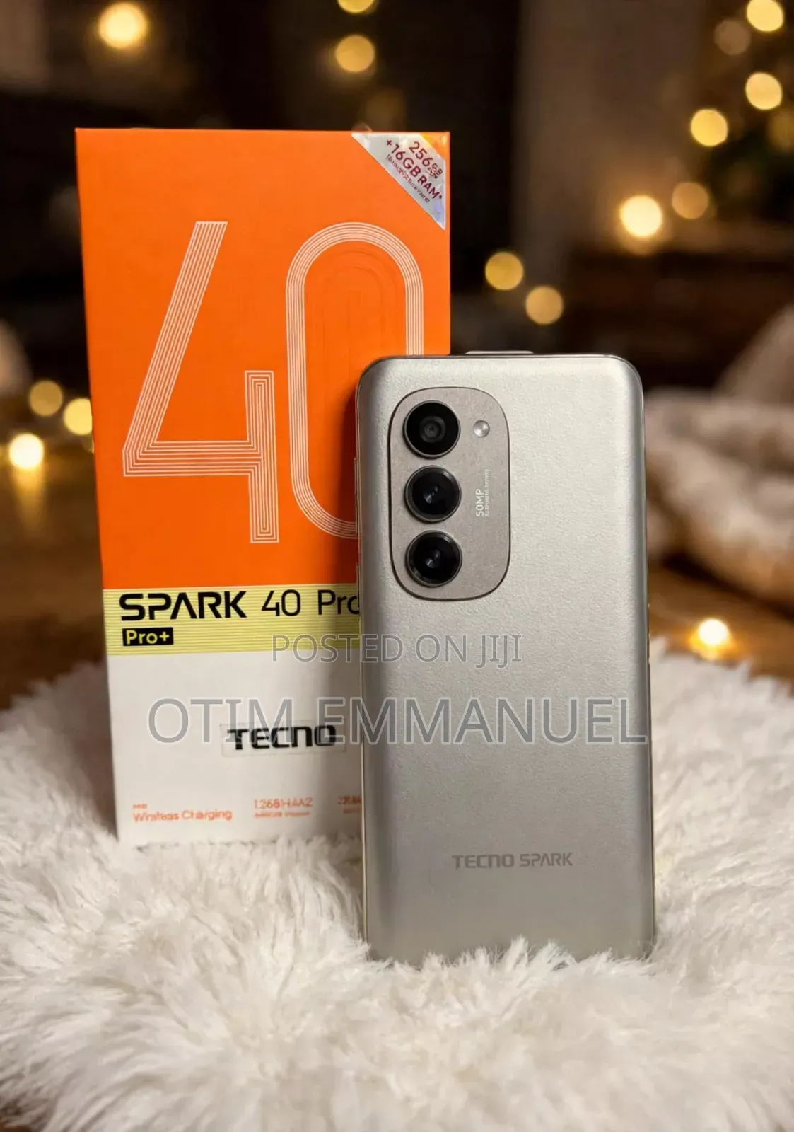 New Tecno Spark 40 Pro+ 256 GB Gray