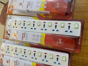 Easy Power Colorful Series Extension Sockets 6 Way