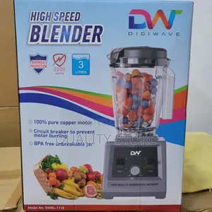 High Power Commercial Blender Dw 3 L