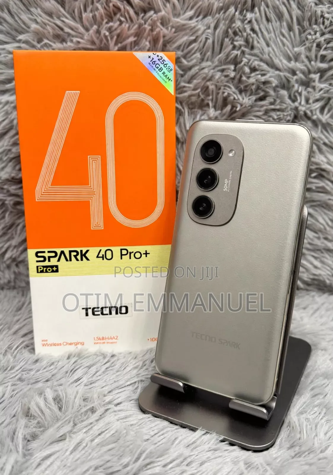 New Tecno Spark 40 Pro+ 256 GB Gray