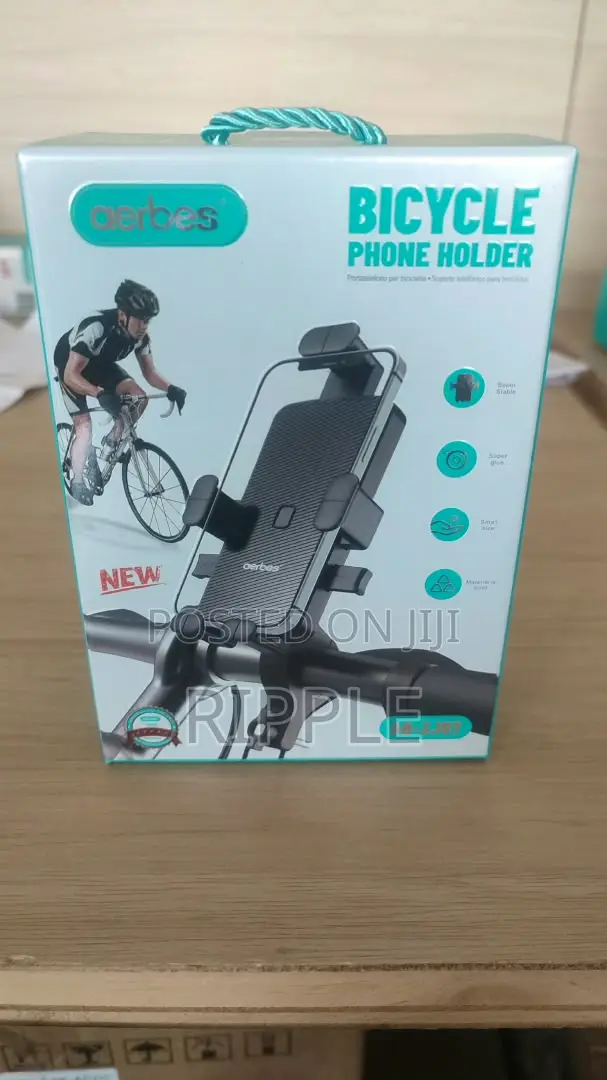 Bicycle Phone Holder – 360° Rotating Handlebar Mount
