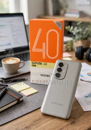 New Tecno Spark 40 Pro+ 256 GB Silver