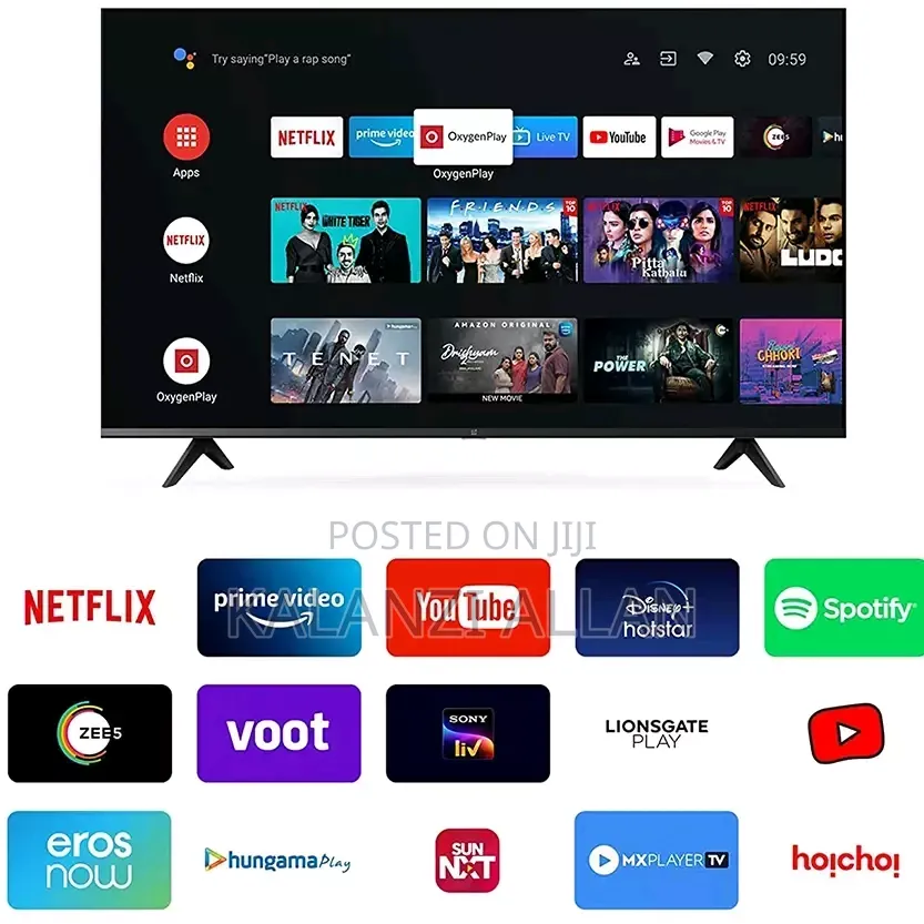 55 Inch TV SPJ Smart TV With an in Built Decorder