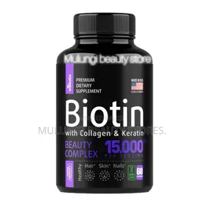 Biotin With Collagen & Keratin Beauty Support Hair, Skin, and Nail