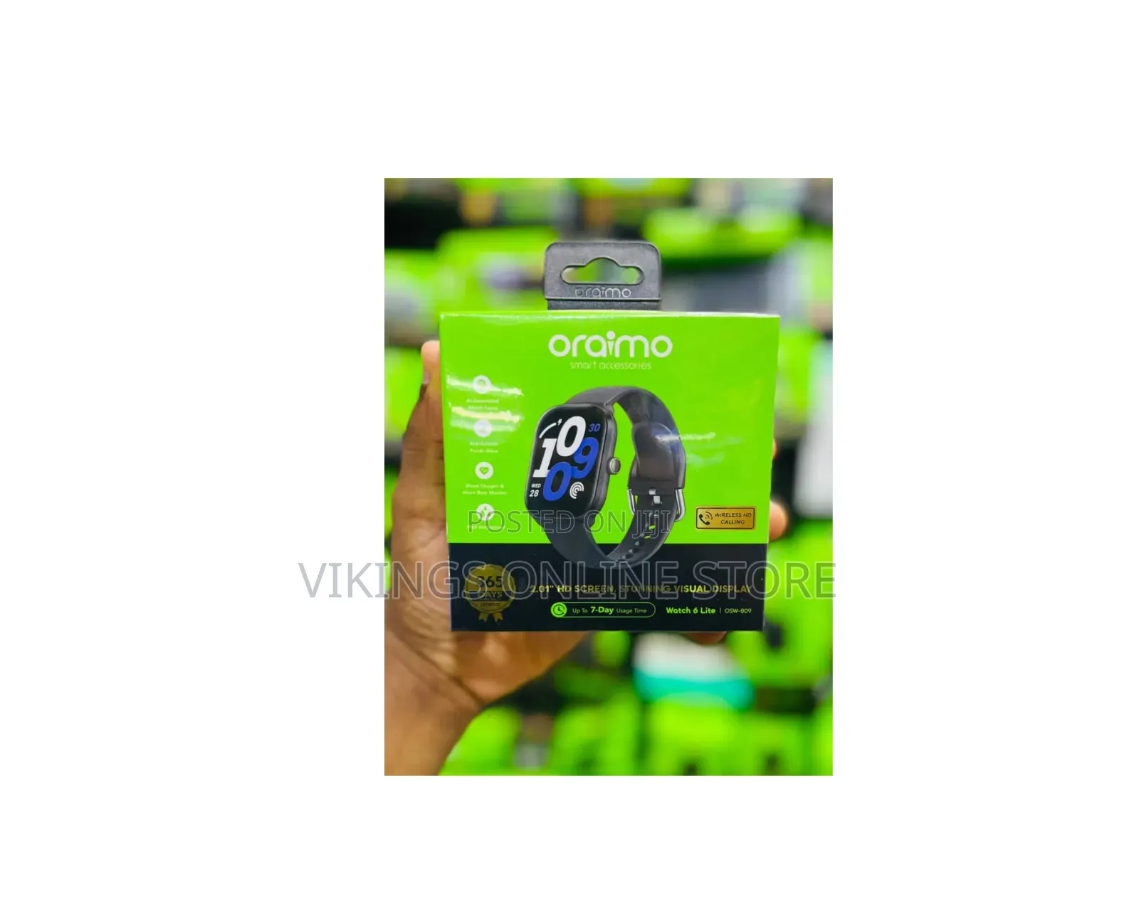  Oraimo Watch 6 Lite OSW-809 2.01” HD Smartwatch IP68