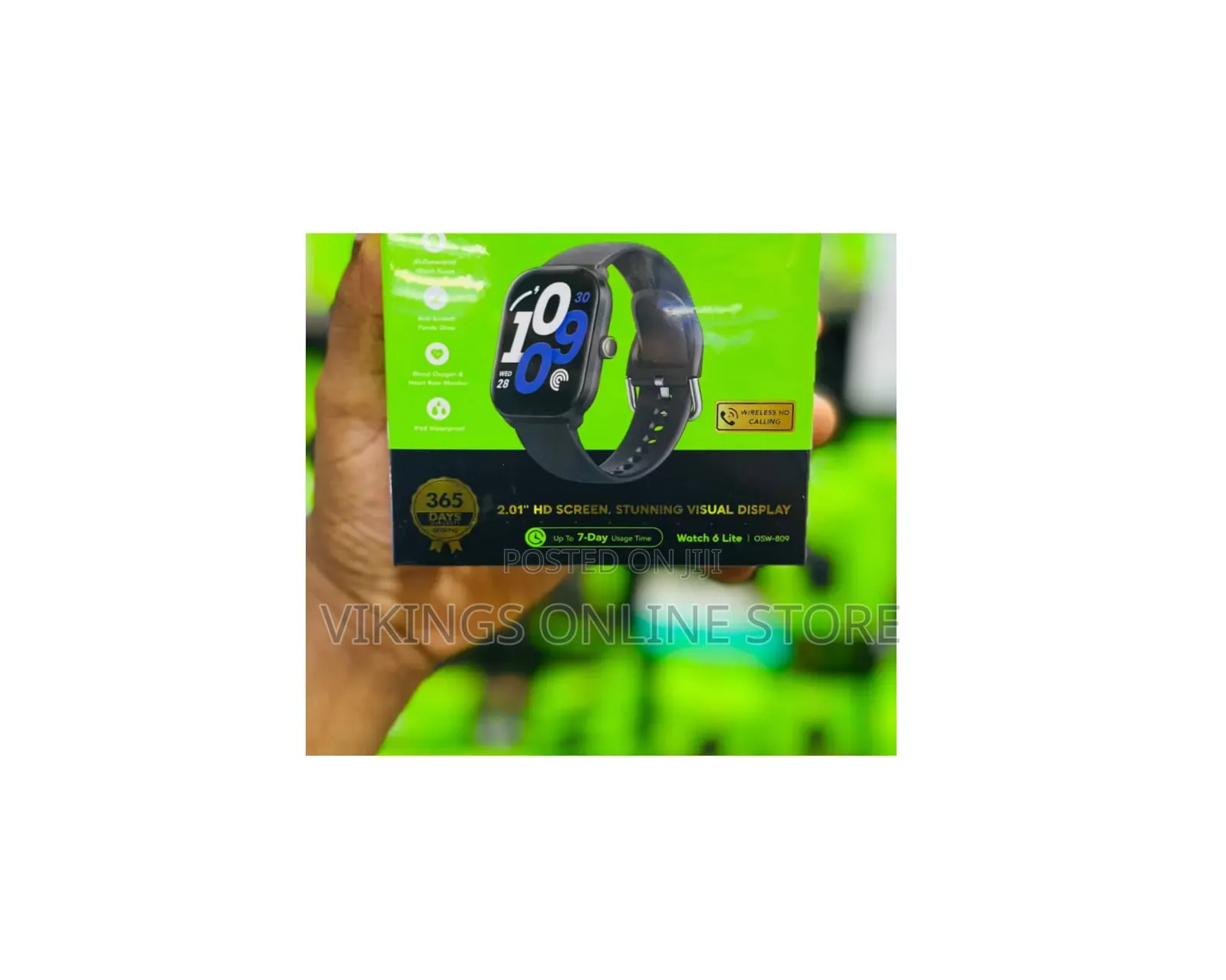  Oraimo Watch 6 Lite OSW-809 2.01” HD Smartwatch IP68