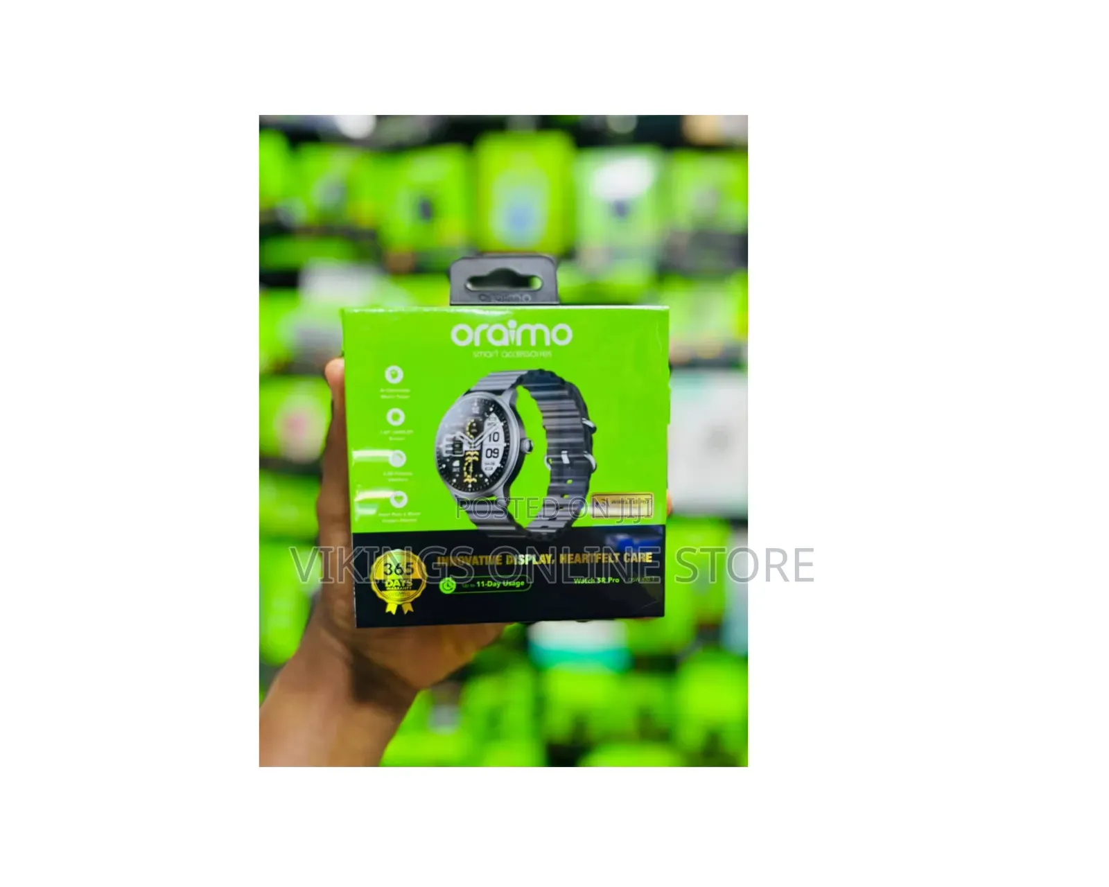  Oraimo Watch 5R Pro OSW-830 – 1.43” AMOLED Display | Calling