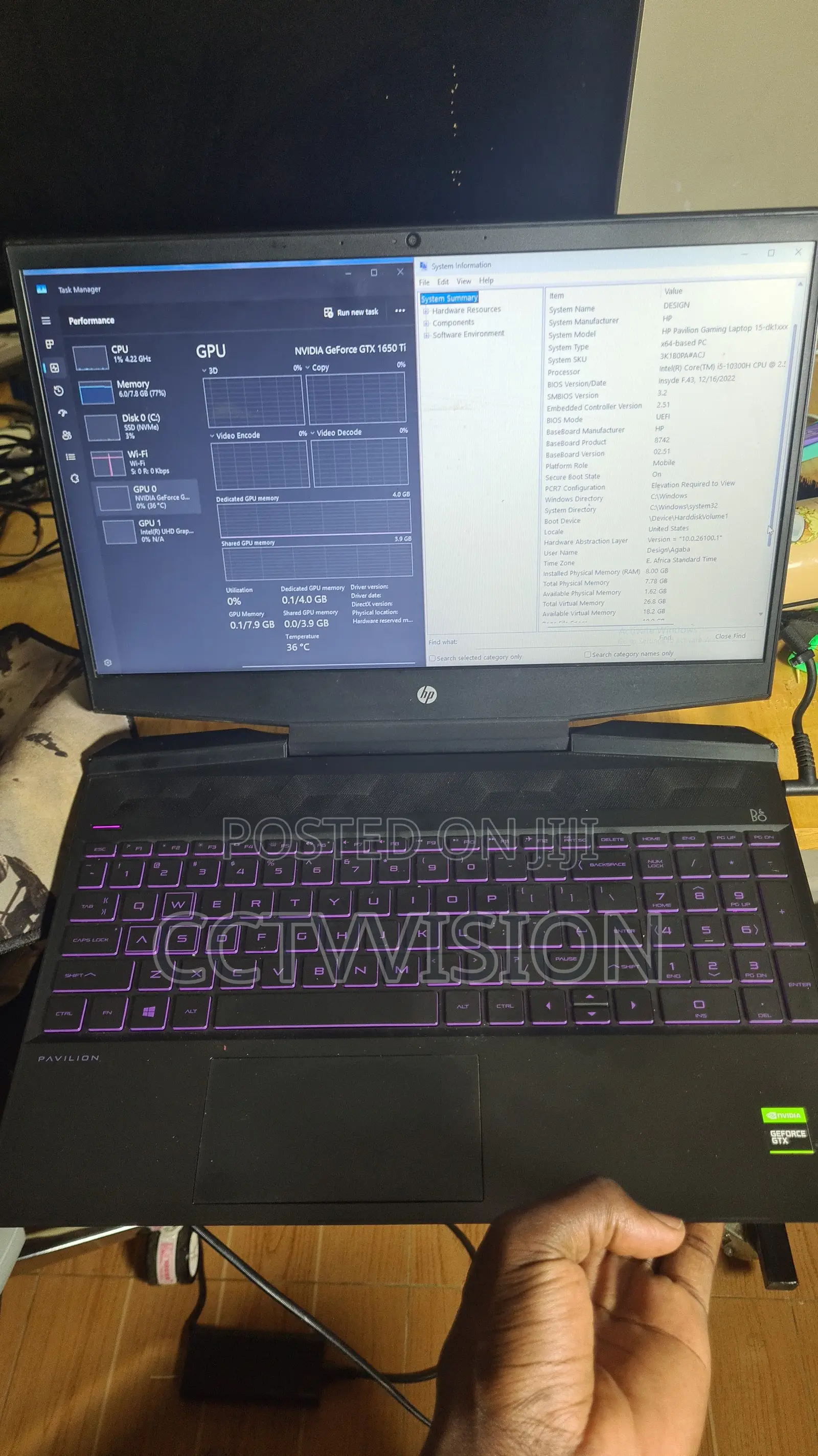 Laptop HP 15 8GB Intel Core i5 SSD 500GB