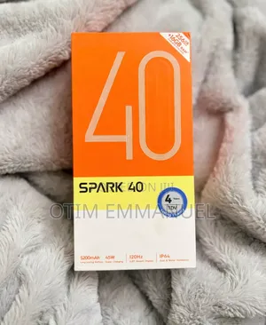 New Tecno Spark 40 256 GB Orange