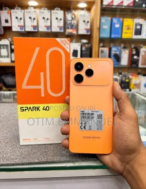 New Tecno Spark 40 256 GB Orange