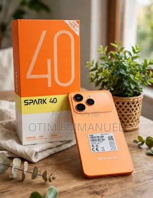 New Tecno Spark 40 256 GB Orange