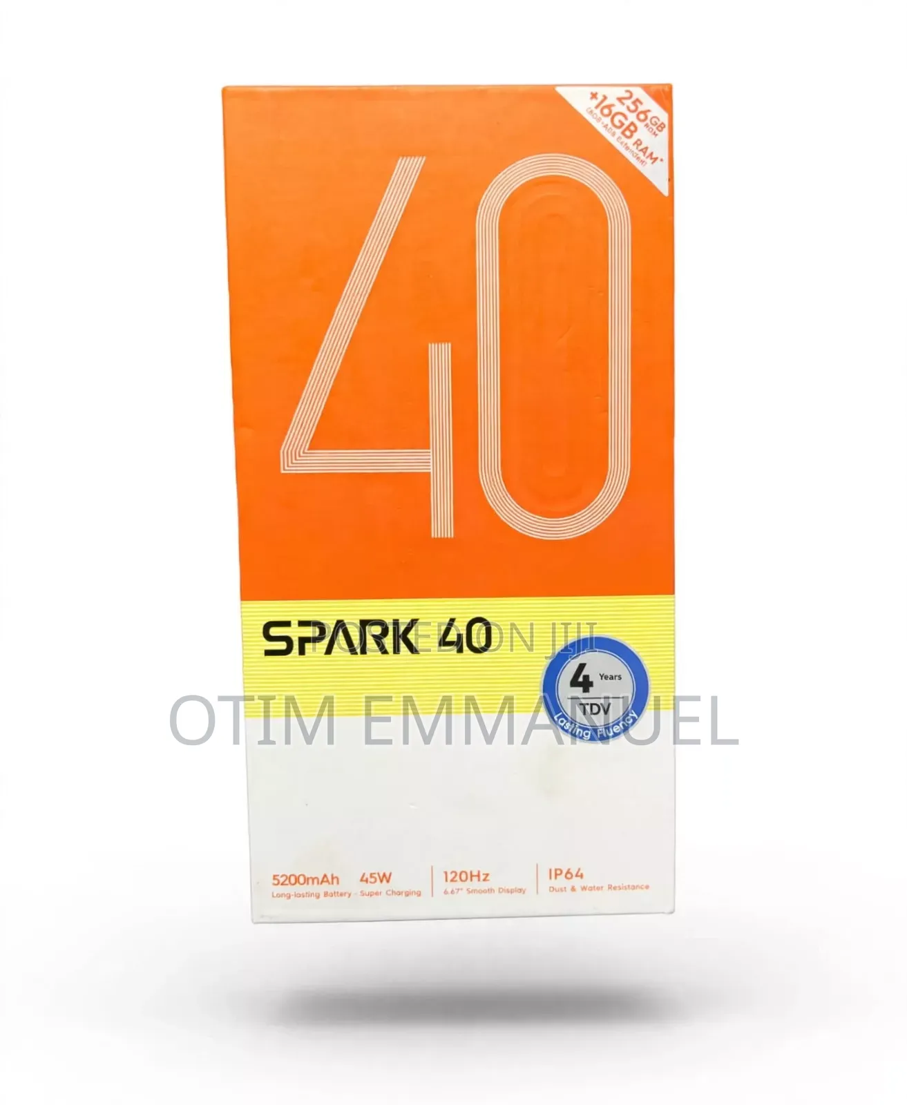 New Tecno Spark 40 256 GB Orange