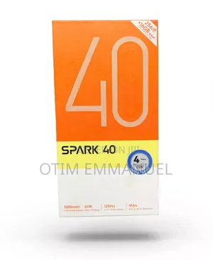 New Tecno Spark 40 256 GB Orange