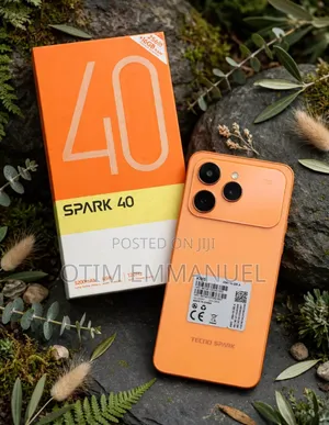 New Tecno Spark 40 256 GB Orange