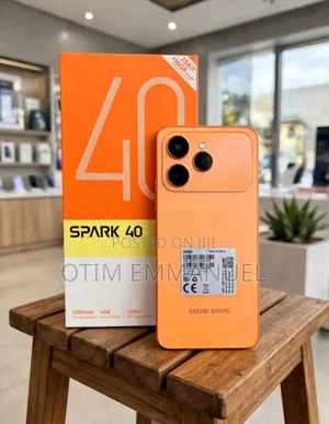 New Tecno Spark 40 256 GB Orange