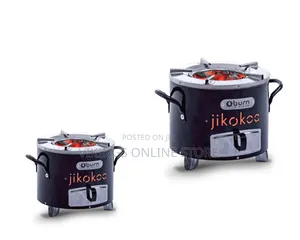 28cm BURN Jikokoa, a High-Efficiency Portable Charcoal Cookstove