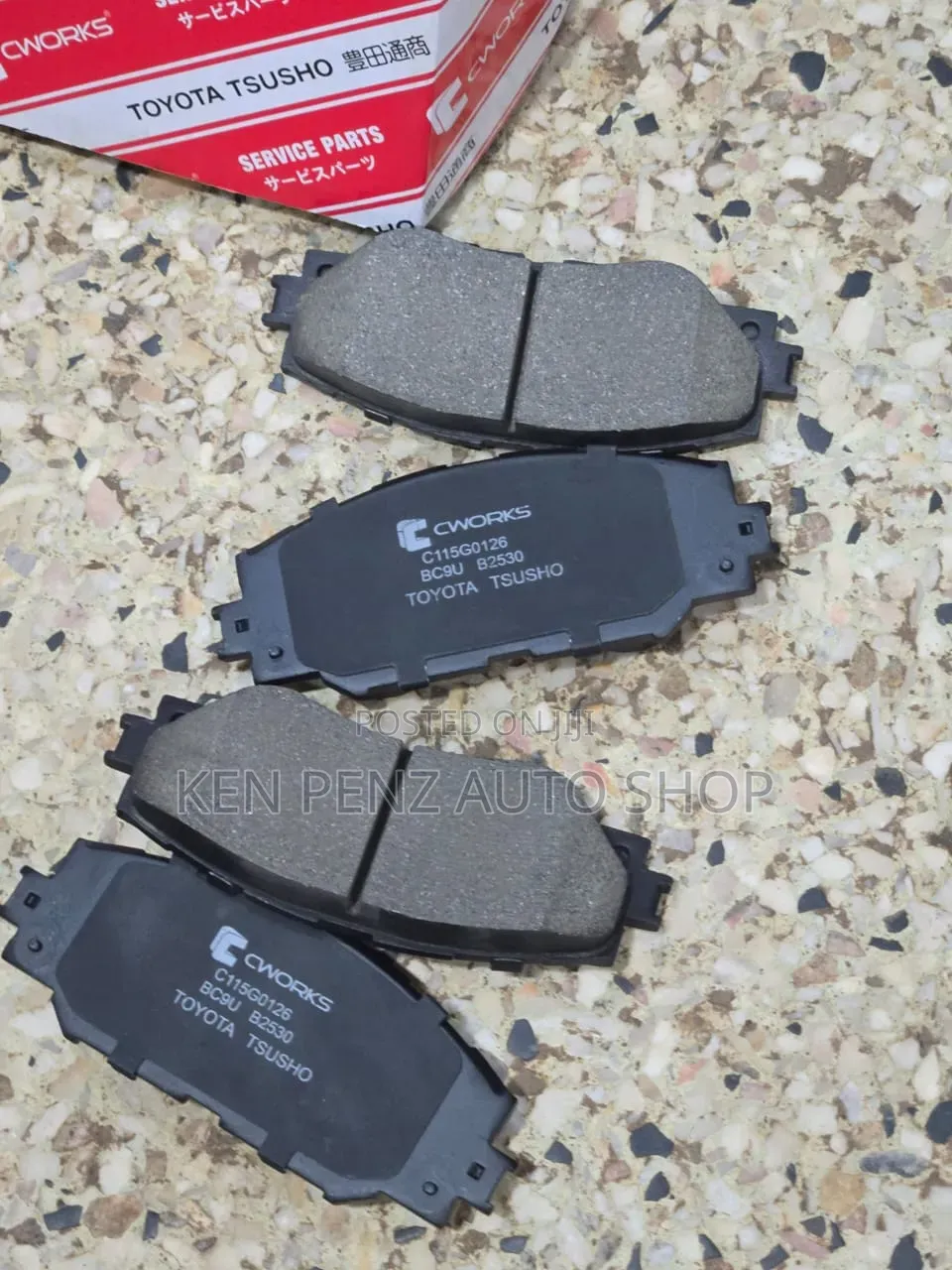 Toyota Wish, Fielder and Toyota Noah 2008 - 2010 Brake Pads