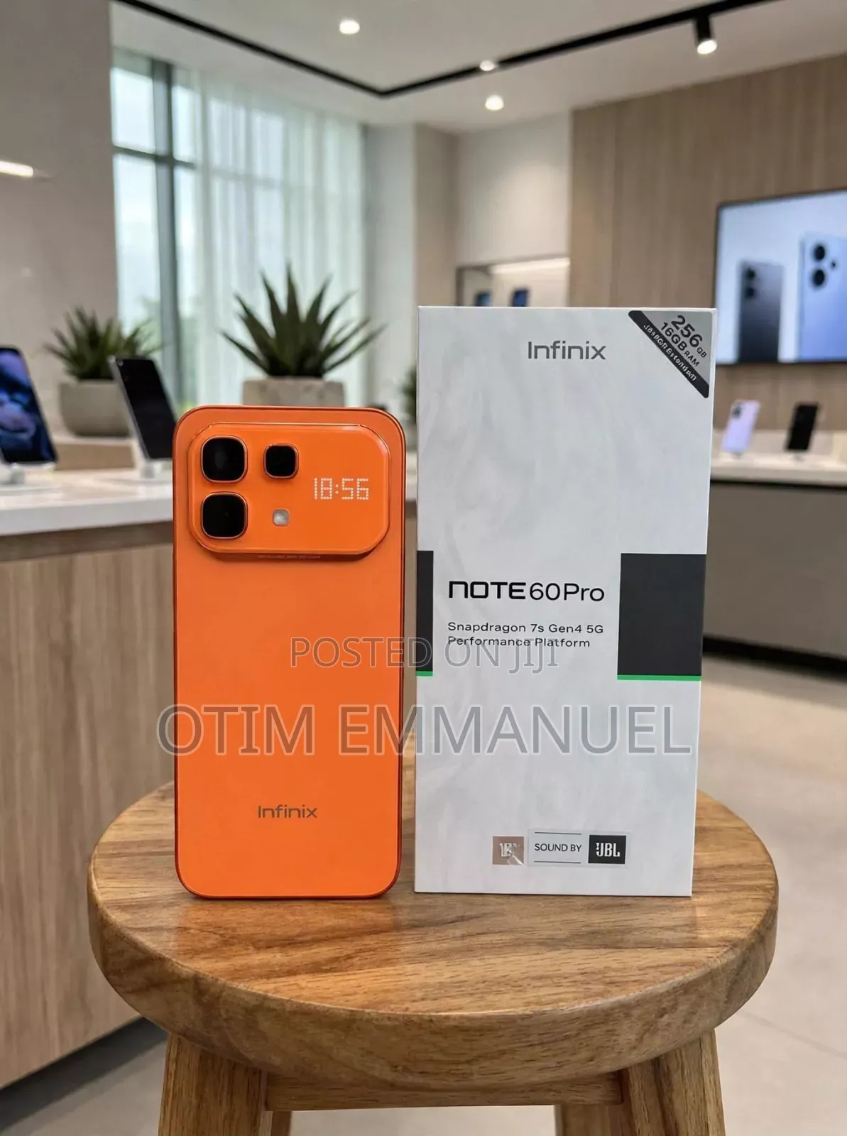 New Infinix Note 60 Pro 256 GB Orange