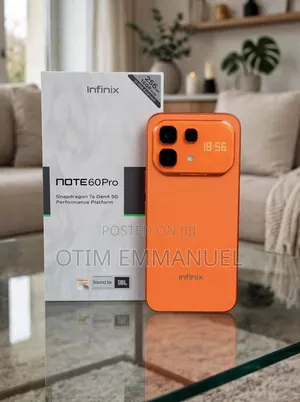New Infinix Note 60 Pro 256 GB Orange