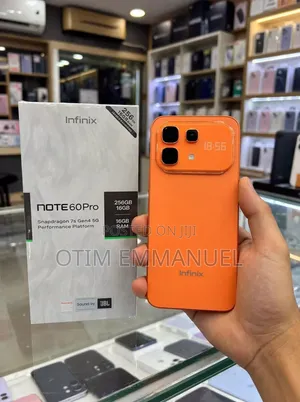 New Infinix Note 60 Pro 256 GB Orange
