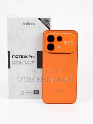 New Infinix Note 60 Pro 256 GB Orange