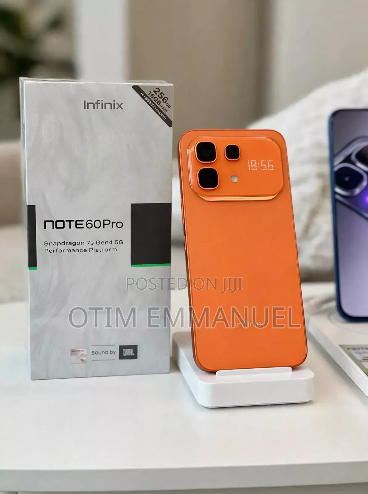 New Infinix Note 60 Pro 256 GB Orange