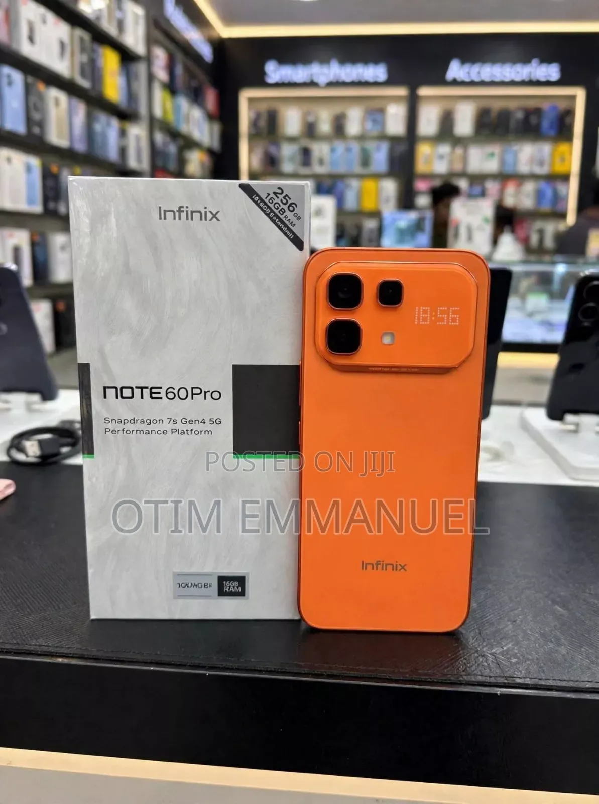 New Infinix Note 60 Pro 256 GB Orange