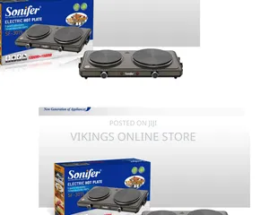 SF-3071 Is a Dual-Burner Electric Hot Plate Featuring a Total Power