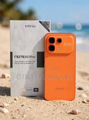 New Infinix Note 60 Pro 256 GB Orange