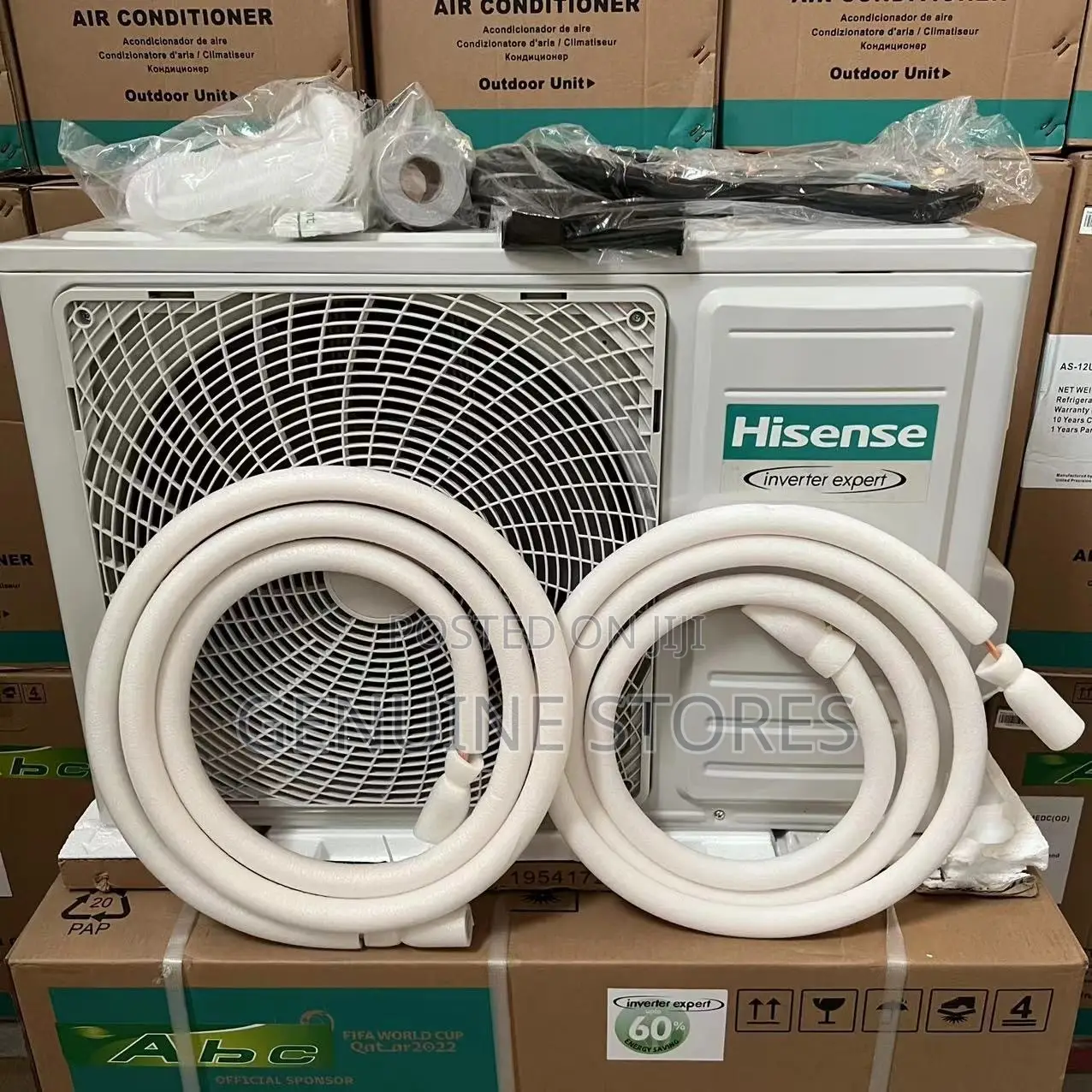 Hisense Air Conditioner AC 12000 Btu With Free Klass 30avp.