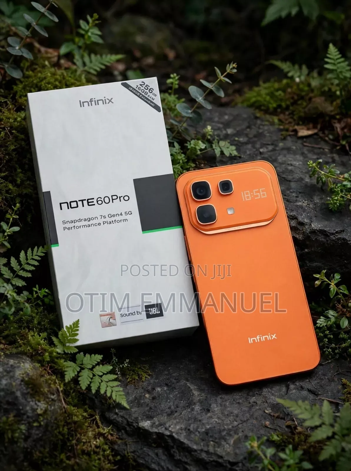 New Infinix Note 60 Pro 256 GB Orange