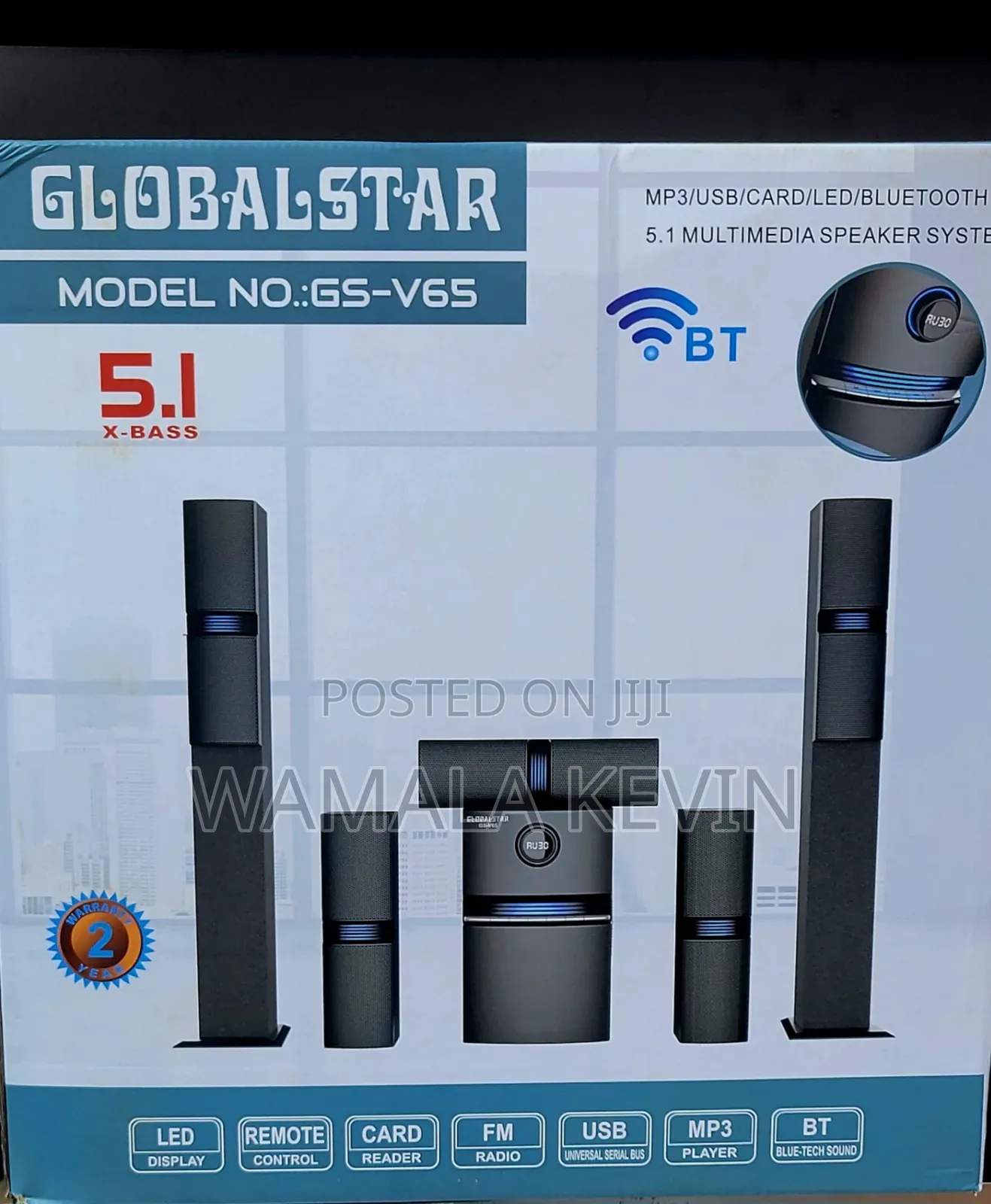 X_bass Multimedia Speaker System
